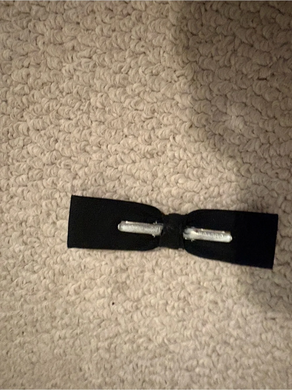 Vintage men’s black bow tie